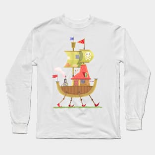 Pirat' Boat Long Sleeve T-Shirt